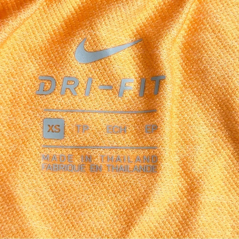 Nike Dri-FIT‎ Women's Athletic Running Shorts Elastic Waistband Orange Size XS